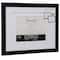 6 Pack: Black 8.5" x 11" Document Frame with Double Mat by Studio Décor®